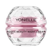 Kosmetyki pod oczy - Yonelle ROSES BEAUTY NIGHT CREAM FACE AND UNDER EYES 50 ml - miniaturka - grafika 1