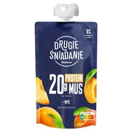 Soki i napoje niegazowane - Drugie Śniadanie Mus w tubce brzoskwinia 180 g - miniaturka - grafika 1