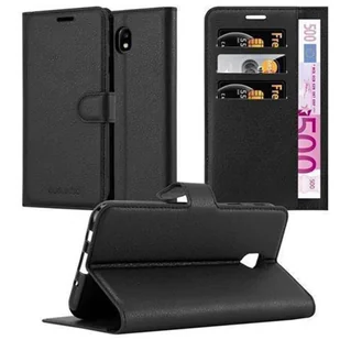 Cadorabo pokrowiec ochronny na Samsung Galaxy J5 2017 w kolorze czarnym etui na telefon z magnetycznym zamknięciem - Etui i futerały do telefonów - miniaturka - grafika 1