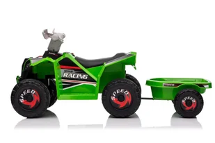 Quad Na Akumulator XMX630T Zielony Z Przyczepą - Tory, garaże, parkingi - miniaturka - grafika 7