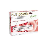 Witaminy i minerały - Red Pharma Inulinobiotic 9+, 30 kapsułek - miniaturka - grafika 1