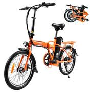 Rowery elektryczne - KAISDA K7S Electric Bike 20x1.95 inch Tire 36V 350W Motor 25-28km/h Max Speed 12.5Ah Battery 45-75km Range 120kg Load - miniaturka - grafika 1