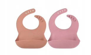 Śliniak Silikonowy z Kieszonką Wodoodporny Regulowany 2szt - Śliniaki i fartuszki Śliniak Silikonowy z Kieszonką Wodoodporny Regulowany 2szt - Śliniaki i fartuszki - miniaturka - grafika 1