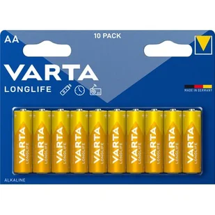 Varta Bateria Longlife Extra 10xAA 4106101461 - Baterie i akcesoria - miniaturka - grafika 1