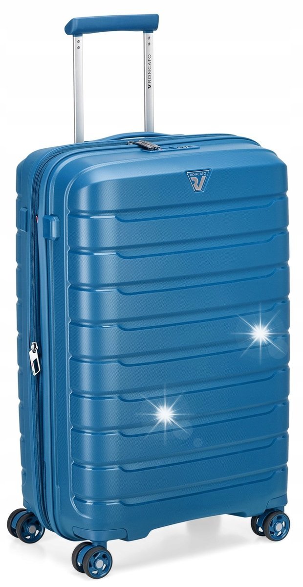 Walizka średnia Roncato B-Flying 68 cm niebieska