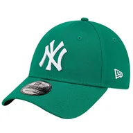 Czapki i chusty sportowe męskie - New Era Wmns LE 9FORTY New York Yankees Cap 60358040, Kobieta, Czapka z daszkiem, Zielony - miniaturka - grafika 1