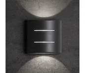 Lampy ogrodowe - Kanlux 39184 - Zewnętrzny kinkiet LED REFAZI LED/6W/230V IP54 antracyt - miniaturka - grafika 1