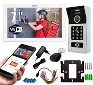 Wideodomofony - Wideodomofon 2-żyłowy wifi 5TECH monitor 7& VIRGO ONE(W)/82225 - miniaturka - grafika 1