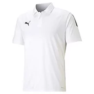Koszulki męskie - Puma Męska koszulka polo Teamliga Sideline White Black XXL 657257 - miniaturka - grafika 1