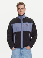 Bluzy męskie - Tommy Jeans Polar DM0DM21906 Czarny Relaxed Fit - miniaturka - grafika 1