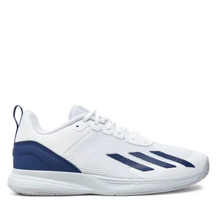 Buty do tenisa adidas Courtflash Speed IF9113 Biały - Buty sportowe męskie - miniaturka - grafika 1