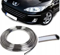 Akcesoria tuningowe - Listwa Chrom Chromowana Na Grill Peugeot 407 - miniaturka - grafika 1