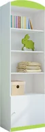 Szafy i szafki dla dzieci - Elior Dziecięcy regał słupek Happy 7X - zielony - miniaturka - grafika 1
