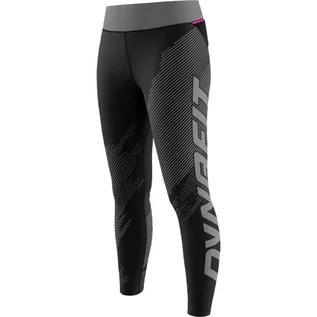 Spodnie sportowe damskie - Getry Dynafit ULTRA GRAPHIC LON TIGHTS W - black out - grafika 1