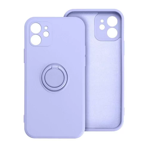 Forcell Futerał Silicone Ring Do Iphone 14 Fioletowy