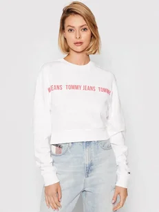 Damska Bluza Tommy Hilfiger Regular Crop Topd r. XS - Bluzy damskie - miniaturka - grafika 1