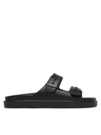 Klapki i japonki męskie - Tommy Hilfiger Klapki Light Adjustable FM0FM05757 Czarny - miniaturka - grafika 1