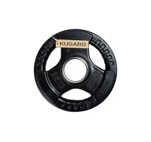 Obciążenie olimpijskie gumowane Kugaro UNDERFIT 2,5 kg - Obciążenia - miniaturka - grafika 1