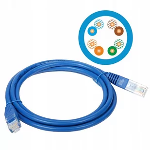 Patchcord UTP ALANTEC KKU5NIE5.0 UTP kat 5e 5m - Kable komputerowe i do monitorów - miniaturka - grafika 4