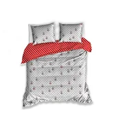 Pościel - Carbotex, Moomin, Muminki, pościeli bawełnianej satynowej 160x200 + 2x70x80 - miniaturka - grafika 1