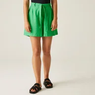 Spodnie sportowe damskie - Regatta Damskie spodenki Sabela II Zielony, Rozmiar: 40 - miniaturka - grafika 1