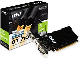 MSI GeForce GT 710 2GD3H LP - Karty graficzne - miniaturka - grafika 1