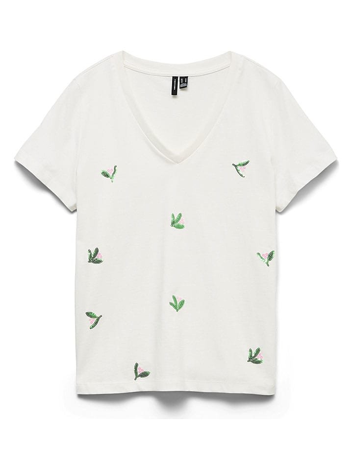 Vero Moda Koszulka w kolorze białym