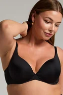Biustonosze - Hunkemöller Biustonosz usztywniany z fiszbinami Smooth Czarny - miniaturka - grafika 1