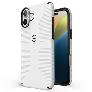 Speck Etui na iPhone'a 16 Plus - iPhone 16 Plus etui dla kobiet i mężczyzn - CandyShell etui na telefon iPhone 16 Plus Slim MagSafe - biały/czarny - Etui i futerały do telefonów - miniaturka - grafika 1