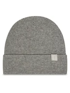 Czapki damskie - Calvin Klein Czapka Emblem LV04D8013G Szary - miniaturka - grafika 1