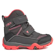 Buty dla chłopców - Śniegowce CMP Pyry Snow Boot Wp 38Q4514 Szary - miniaturka - grafika 1