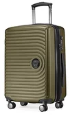 Walizki - Hauptstadtkoffer średnia, awokado., Handgepäck, walizka - miniaturka - grafika 1