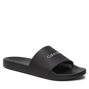 Calvin Klein Klapki JEANS - Pool Slide HM0HM00455 Ck Black BEH - Klapki i japonki damskie - miniaturka - grafika 1
