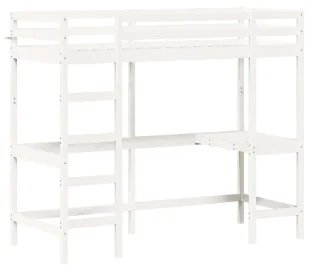 Białe nowoczesne łózko piętrowe z biurkiem 75x190 D7-H61 - Łóżka dla dzieci i młodzieży Białe nowoczesne łózko piętrowe z biurkiem 75x190 D7-H61 - Łóżka dla dzieci i młodzieży - miniaturka - grafika 1