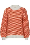 Swetry damskie - ICHI Damski sweter IHKAMARA LS4, 171452/Koi, L - miniaturka - grafika 1