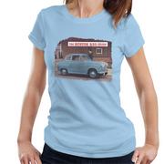 Koszulki i topy damskie - Koszulka damska Austin A35 Saloon British Motor Heritage Błękitne niebo Medium - miniaturka - grafika 1