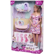 Lalki dla dziewczynek - Lalka SIMBA Steffi Love Hello Baby 105733680 - miniaturka - grafika 1