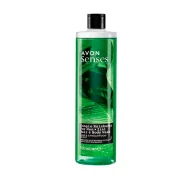 Kosmetyki do kąpieli - Avon Senses, Jungle Rainburst, Żel pod prysznic, Szałwia i Drzewo sandałowe, 500ml - miniaturka - grafika 1