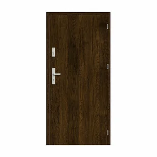 Drzwi wewnętrzne wejściowe MDF RC2 32dB Eris Set orzech san marino 90 prawe - Drzwi zewnętrzne - miniaturka - grafika 1