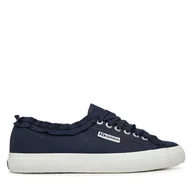 Trampki damskie - Tenisówki Superga S3157JW Granatowy - miniaturka - grafika 1