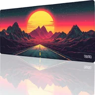 Podkładki pod mysz - DUŻA PODKŁADKA POD MYSZKĘ Night Drive 90x40 TILT XL Duża XXL Prezent - miniaturka - grafika 1