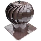 Kominki wentylacyjne - Nasada wentylacyjna fi 200 obrotowa kulista stal - miniaturka - grafika 1