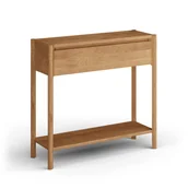 Konsole i sekretarzyki - Konsola z szufladą dębowa Campi - miniaturka - grafika 1
