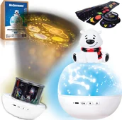 Projektory dla dzieci - Heckermann Projektor gwiazd LED Heckermann 168K-S Miś - miniaturka - grafika 1