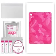 Akcesoria do tabletów i e-booków - folia naklejka skórka strukturalna na TYŁ do Apple iPad 2022 - Moro Camo Różowy - apgo SKINS - miniaturka - grafika 1