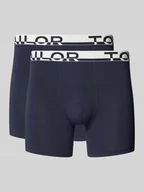 Majtki męskie - Obcisłe bokserki o kroju slim fit z napisem z logo w pasie - miniaturka - grafika 1