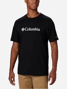 Koszulka męska bawełniana Columbia CSC Basic Logo Short Sleeve 1680053010 XXL Czarna (193553316008) - Koszulki męskie - miniaturka - grafika 1