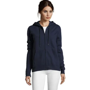 Damska Bluza Z Kapturem Seven Full Zip - Bluzy sportowe damskie - miniaturka - grafika 1