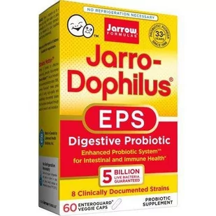 Jarrow Formulas Probiotyk Jarro-Dophilus EPS - 8 szczepów bakterii (60 kaps.) - Układ pokarmowy - miniaturka - grafika 1