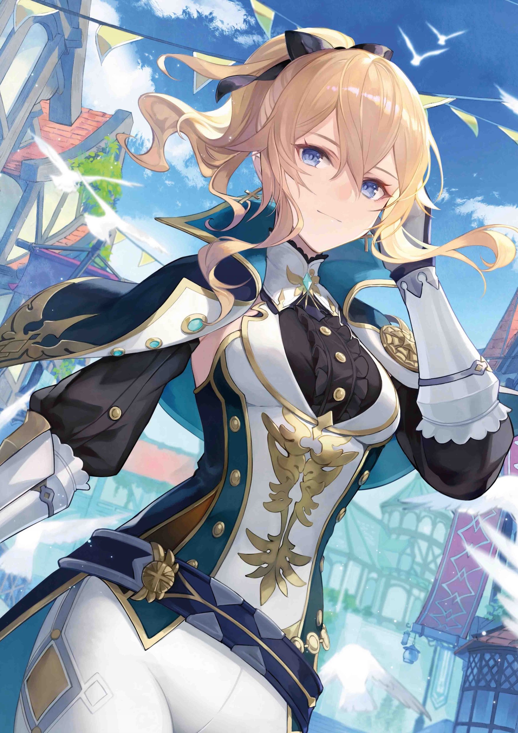 Plakat A3 Genshin Impact Anime Gra Jean Gunnhildr